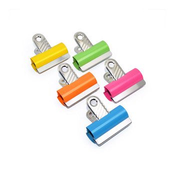 Rapesco Coloured Letter Clips 30Mm - Assorted Colours Pack 10 RCB30COL