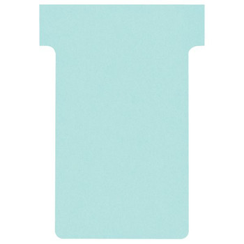 Nobo T-Cards A50 Size 2 Light Blue Pack 100 2002006 2002006