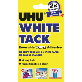 Uhu White Tack Handy Pack Pack 12 3-42196