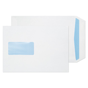 Valuex Pocket Envelope C5 Self Seal Window 90Gsm White Pack 500 FL3084