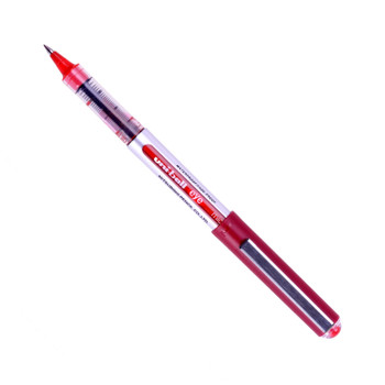 Uni-Ball Eye Micro Ub-150 Liquid Ink Rollerball Pen 0.5Mm Tip 0.3Mm Line Red Pac 534107000
