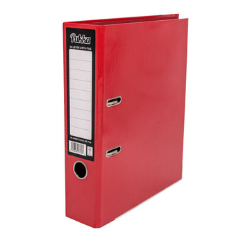 Pka Brights Lever Arch File Laminated Paper On Board A4 70Mm Spine Width Red P BR-7758