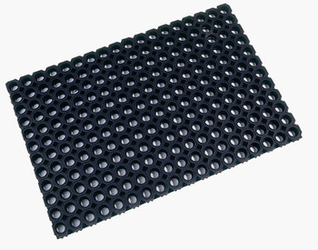 Doortex Octomat Ring Rubber Mat for Outdoor Use Made Of Robust Rubber 80 X 120Cm UFC481222OCBK