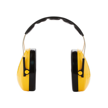 3M Peltor Optime Comfort Headband Ear Defenders Yellow/Black H510A 3M10295