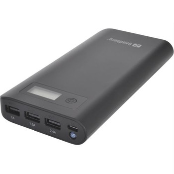 Sandberg 420-26 18200Mah Powerbank Charge 3 Devices At Once Usb 420-26