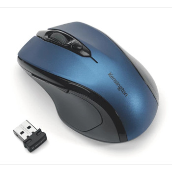 Kensington K72421WW Pro Fit Wireless Mid-Size Mouse Blue K72421WW