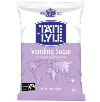 Tate & Lyle Vending Sugar 2Kg Bag for Dispensing Machines 410340