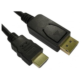 DisplayPort Male To HDMI Male Converter 1 Metre Black HDHDPORT-005-1M