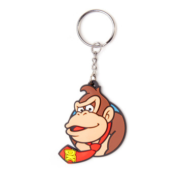 Nintendo Super Mario Bros. Rubber Character Keychain Donkey Kong KE060908NT KE060908NTN