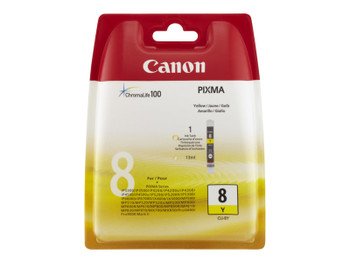 Canon 0623B001 Cli-8 Y  1 X Yellow Ink Tank for Pixma Ip3500Ip4500Ip5300Mp5 0623B001
