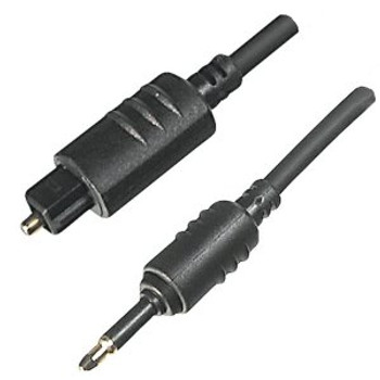 Digital Audio Toslink to 3.5mm Miniplug 1.0m 65.101