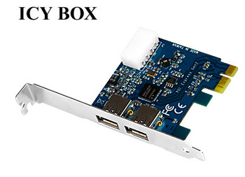 IcyBox IB-AC604 USB 3.0 PCI-E Expansion Card IB-AC604
