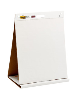 Post-It Table Top Meeting Chart Flipchart Pad Plain 584X508mm 20 Sheets White 56 7100171586