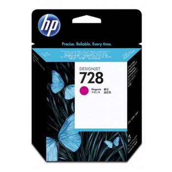 Hp 728 Magenta Standard Capacity Ink Cartridge 130Ml - F9J66A F9J66A