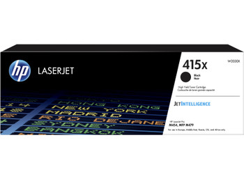 Hp 415X Black High Yield Toner 7.5K Pages for Hp Color Laserjet M454 Series And W2030X