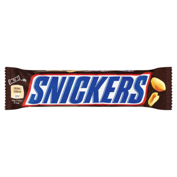 Mars 48g Snickers No artificial colours flavours or preservatives Pack of 4 ARN47062