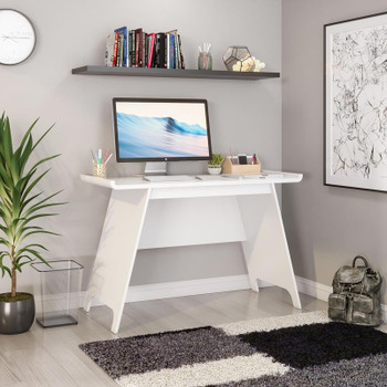 Towson Trestle Home Office Desk W1200 X D550 X H774mm White 7700002 7700002