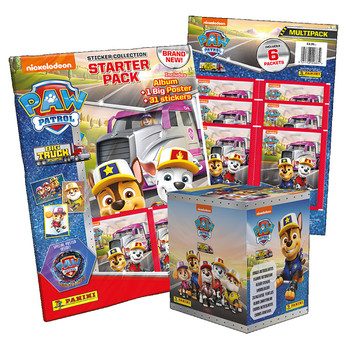 Panini Paw Patrol Big Truck Pups Sticker Collection