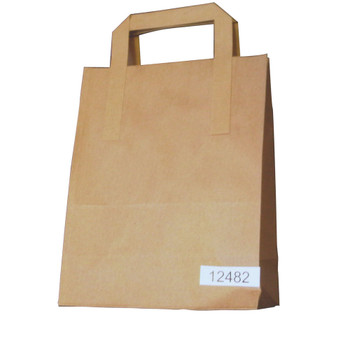 Paper Takeaway Bag Brown Pack of 250 BAG-SPIC01-A JF01561