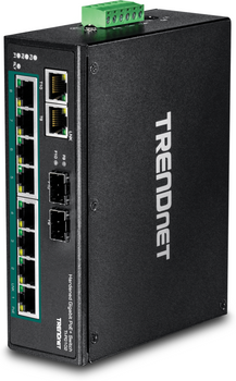 TrendNET TI-PG102 10-port Gigabit PoE+ Switch TI-PG102