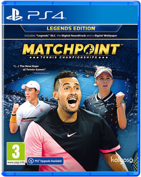 Matchpoint Tennis Championships Legends Edition Sony Playstation 4 PS4 Game