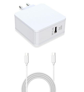 CoreParts MBXUSBC-AC0016 USB-C Power Adapter White MBXUSBC-AC0016