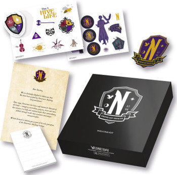 Panini Wednesday Trading Card Collection Nevermore Academy Welcome Kit 00658