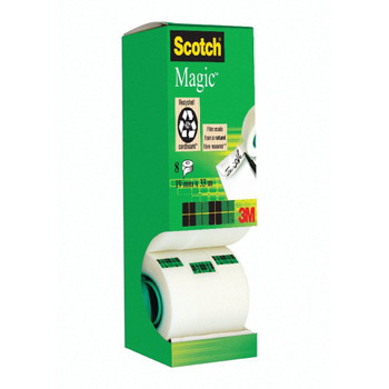 Scotch Magic Tape 810 Tower Pack 19mm x 33m Pack of 8 8-1933R8 3M20593