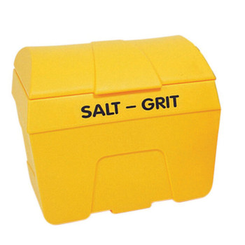 Yellow Winter Salt and Grit Bin 200 Litre No Hopper 317055 WE08636