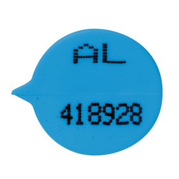GoSecure Security Seals Numbered Round Blue Pack of 500 S3B VAL06850