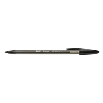 Bic Cristal Exact Ballpoint Pen 0.7Mm Tip 0.28Mm Line Black Pack 20 992603