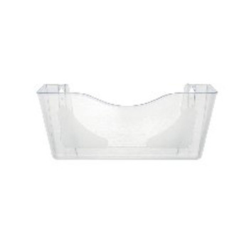 Deflecto Crystal Landscape Literature Holder A4 CPO74YTCRY RN07433