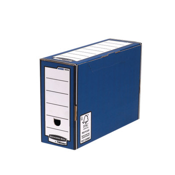 Fellowes Bankers Box Premium Transfer File Blue /White 00059-FF BB00591