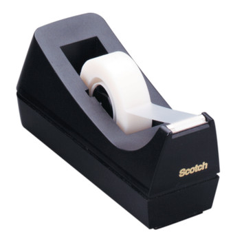 Scotch C38 Magic Tape Dispenser for 19Mm Tapes Black 7000028837 7000028837