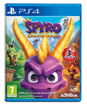 Spyro Reignited Trilogy Sony Playstation 4 PS4 Game