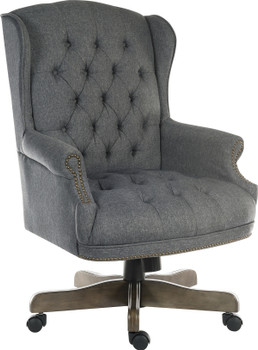 Chairman Fabric Executive Swivel Armchair Grey - 6927GREY - 6927GREY