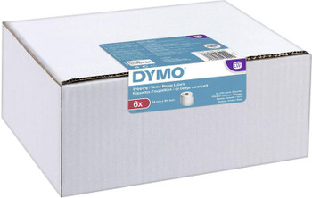 Dymo Labelwriter Shipping Label Or Name Badge 54X101mm 220 Labels Per Roll White 2093092