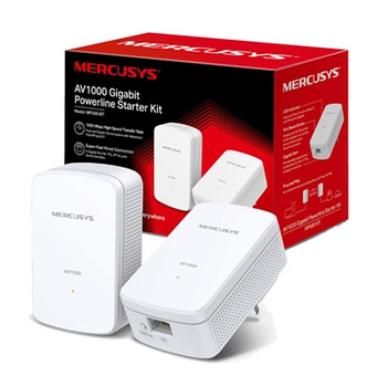 Mercusys MP500 KIT Av1000 Gigabit Powerline Starter Kit  Plug MP500 KIT