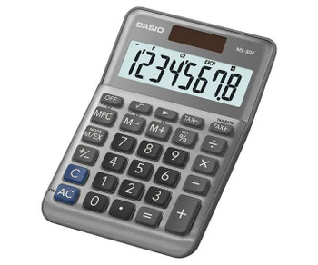 Casio Ms-80F 8 Digit Desk Calculator MS-80F-WA-UP MS-80F-WA-UP