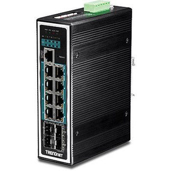 TrendNET TI-PG1284I 12 port Gigabit PoE+  Switch TI-PG1284I