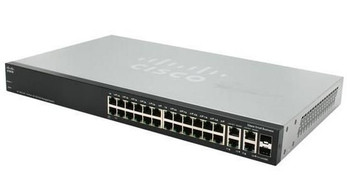 Cisco SB SF500-24P-K9-G5 24p 10/100 PoE + 4GB Stackable SF500-24P-K9-G5