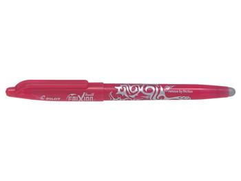 Pilot Frixion Ball Erasable Gel Rollerball Pen 0.7Mm Tip 0.35Mm Line Pink Pack 1 224101209