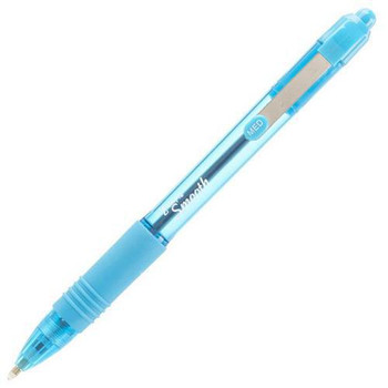 Zebra Z-Grip Smooth Rectractable Ballpoint Pen 1.0Mm Tip Blue Pack 12 22562