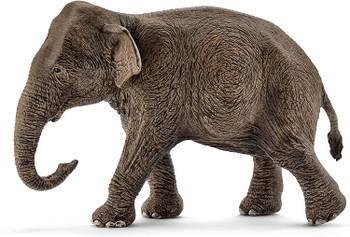 Schleich Wild Life Asian Elephant Female Toy Figure 14753