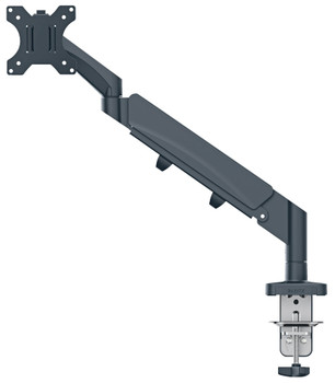 Leitz Ergo Space-Saving Single Monitor Arm Suitable for Monitors Upto 32"es Dark 64890089