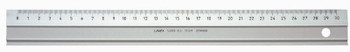 Linex Aluminium Hobby Ruler 30Cm Silver Lx E2930m 100413070