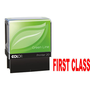 Colop Printer 20 L04 1St Class Green Line Red 148219 148219