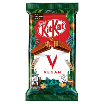 Kit Kat 4 Finger Vegan Chocolate 41.5G Pack 24 - 12519554 12519554
