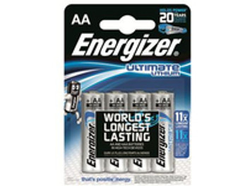 Energizer 7638900262643 Lithium AA - LR6 Ultimate 4-pa 7638900262643