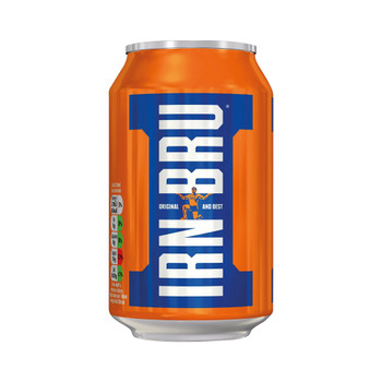 Barrs Irn Bru 330ml Cans Pack of 24 982601 BRT00053